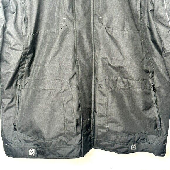 Noize Mens Winter Jacket Sub Zero Series Ski Snowboard Lined Insulated Black XL - Picture 4 of 16